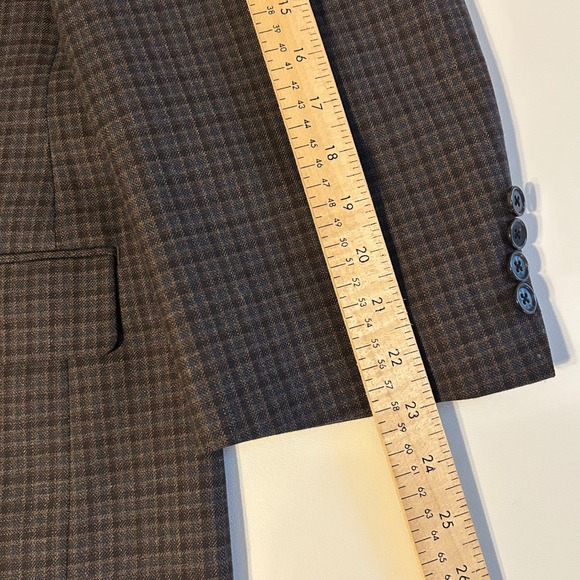 Ralph Ralph Lauren‎ Mens Brown Blazer Blue Label Paisley Lining - Picture 11 of 12